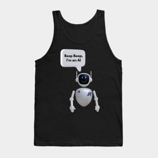 Beep Boop, I'm an AI Tank Top